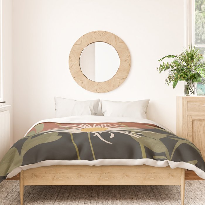 Abstract Florals 4 Duvet Cover Gallery Image 3