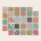 Colorful Geometric Block Grid Placemat Gallery Image 1