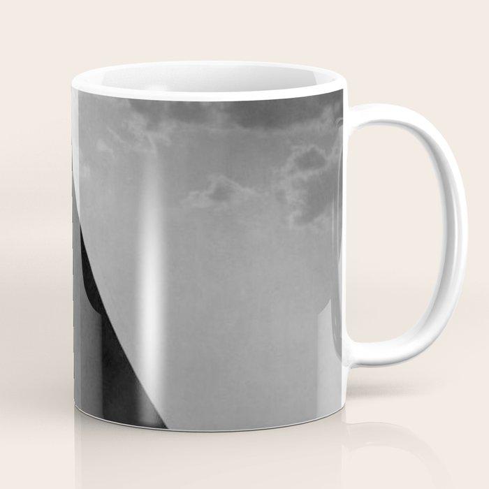 America's Cup Sailing Yacht Races - The Vanitie Newport, Rhode Island black and white photography - photographs Coffee Mug Gallery Image 1