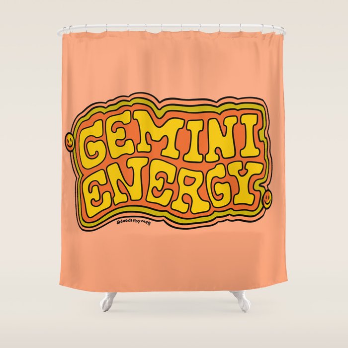 Gemini Energy Shower Curtain Gallery Image 1
