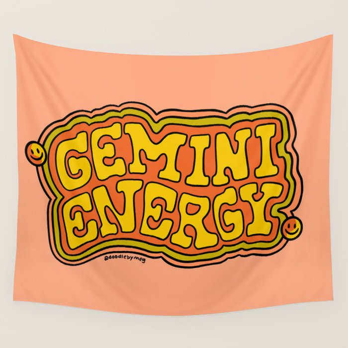 Gemini Energy Wall Tapestry Gallery Image 4