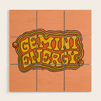 Gemini Energy Wood Wall Art Gallery Image 1