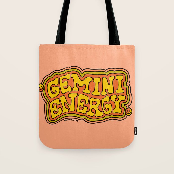 Gemini Energy Tote Bag Gallery Image 1