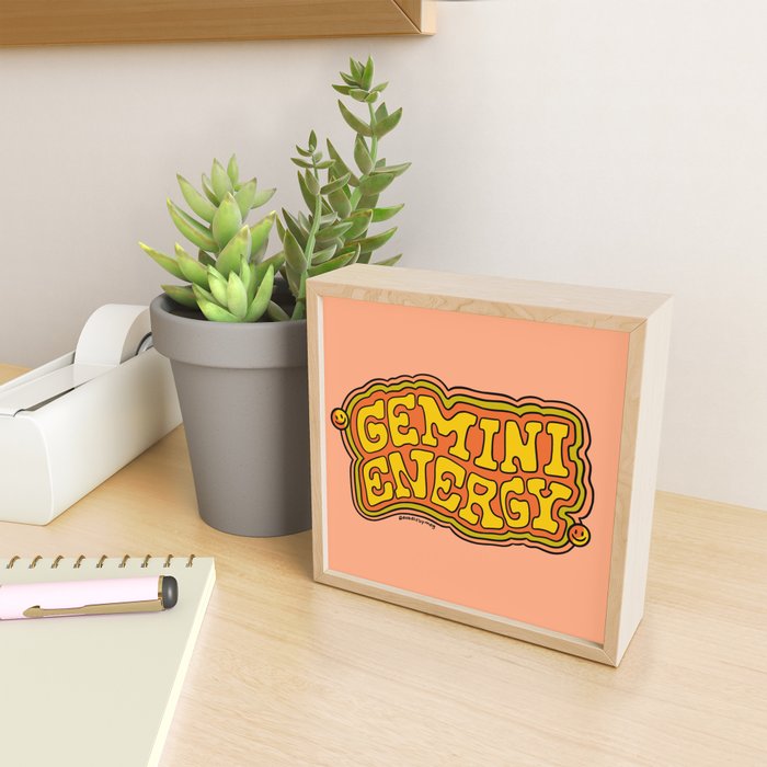 Gemini Energy Mini Art Print Gallery Image 2