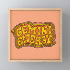 Gemini Energy Mini Art Print Gallery Image 1