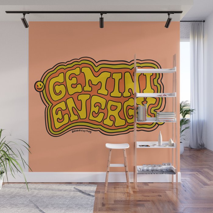 Gemini Energy Wall Mural Gallery Image 1