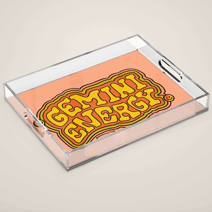 Gemini Energy Acrylic Tray Gallery Image 1