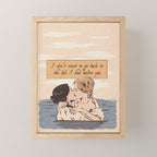 Life before you Mini Art Print Gallery Image 1