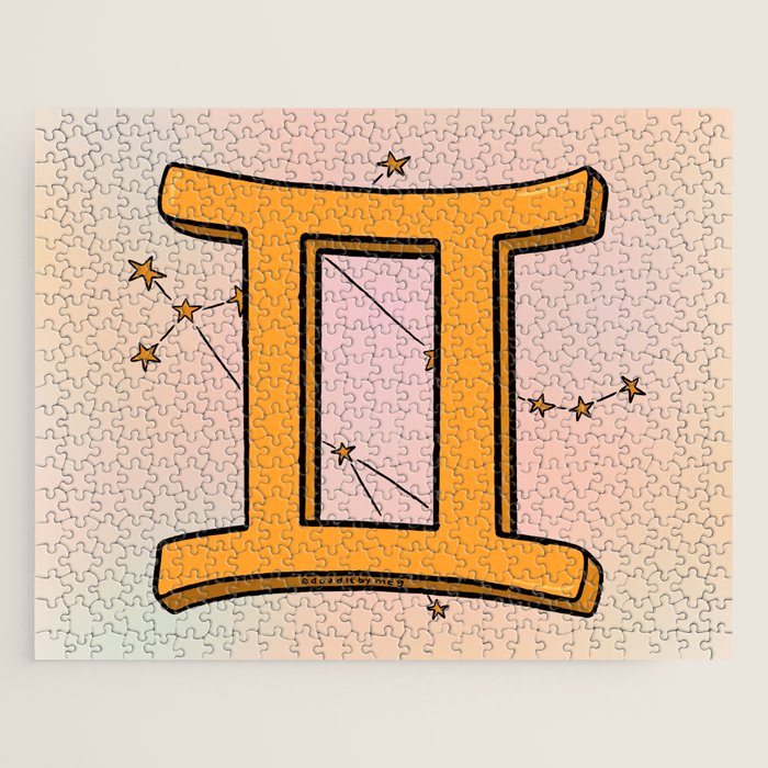 Gemini Symbol Jigsaw Puzzle Gallery Image 1