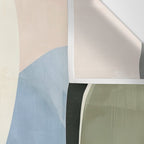 Soft Modern Abstract Shapes I Wall Tapestry Gallery Image 3