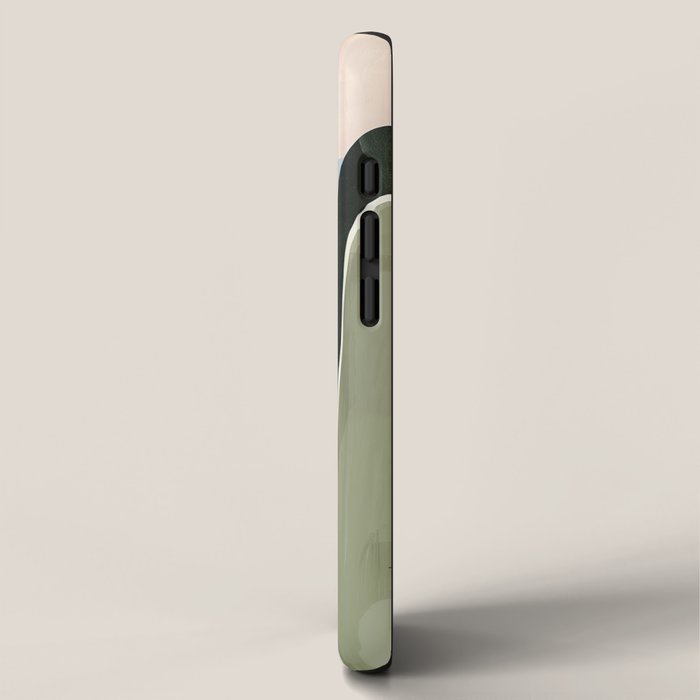 Soft Modern Abstract Shapes I iPhone Case Gallery Image 2