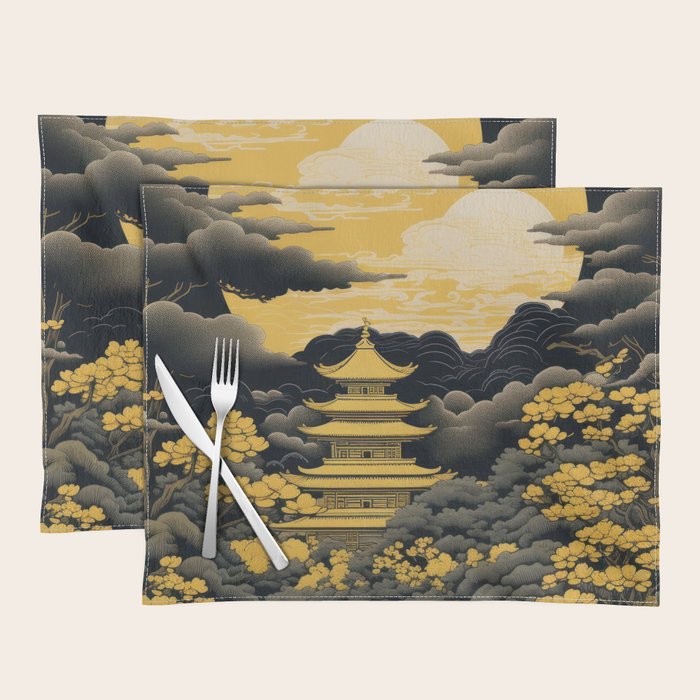 Golden Pagoda Placemat Gallery Image 1