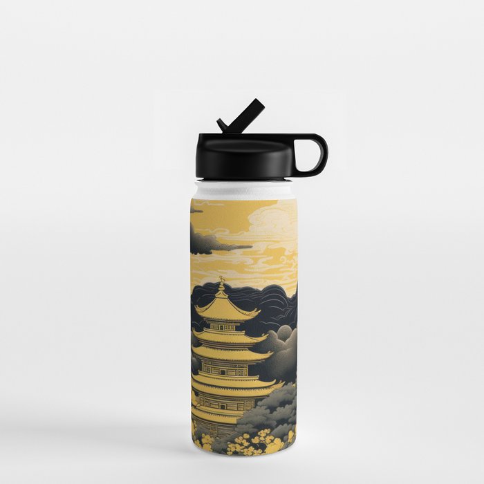 Golden Pagoda Water Bottle Gallery Image 1