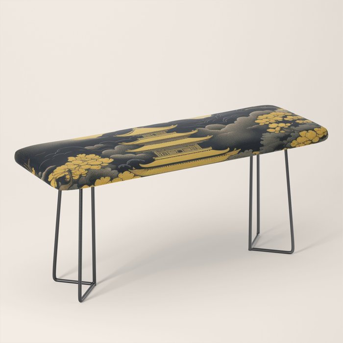 Golden Pagoda Bench Gallery Image 1