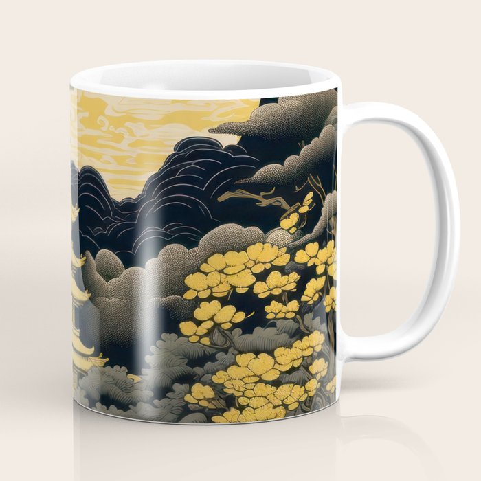 Golden Pagoda Coffee Mug Gallery Image 1