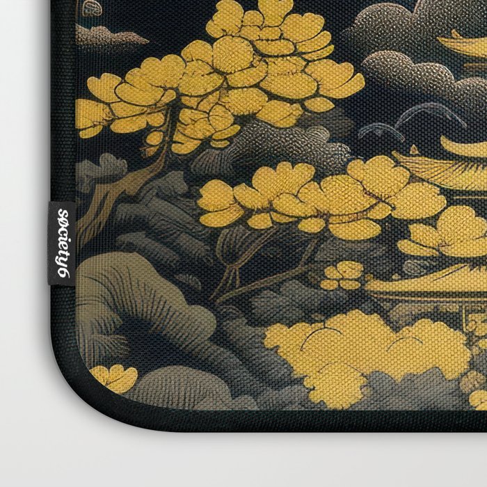 Golden Pagoda Laptop Sleeve Gallery Image 3