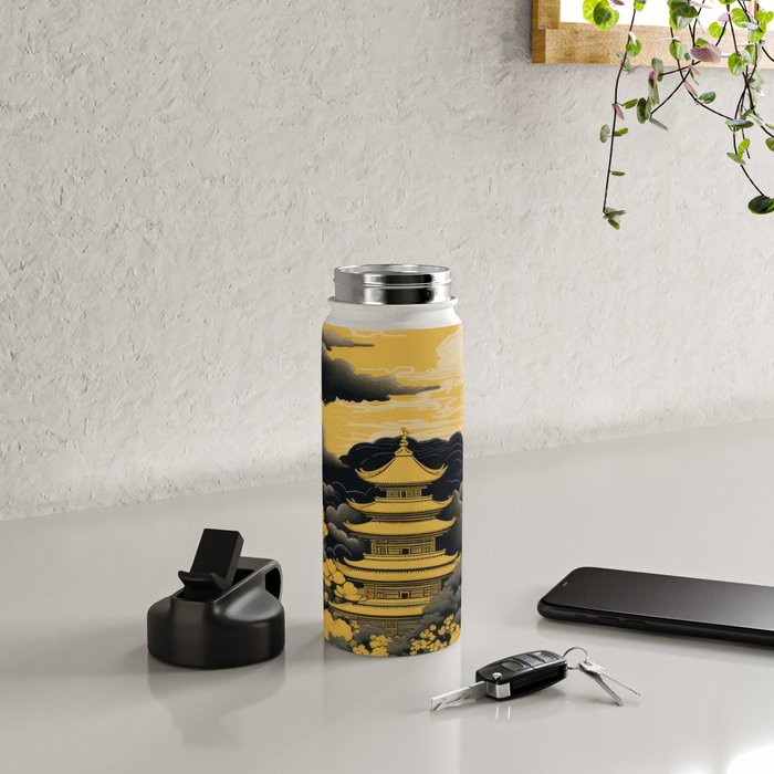 Golden Pagoda Water Bottle Gallery Image 4