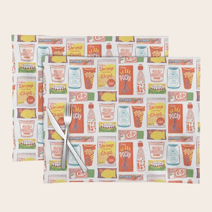 Asian Snacks Placemat Gallery Image 1
