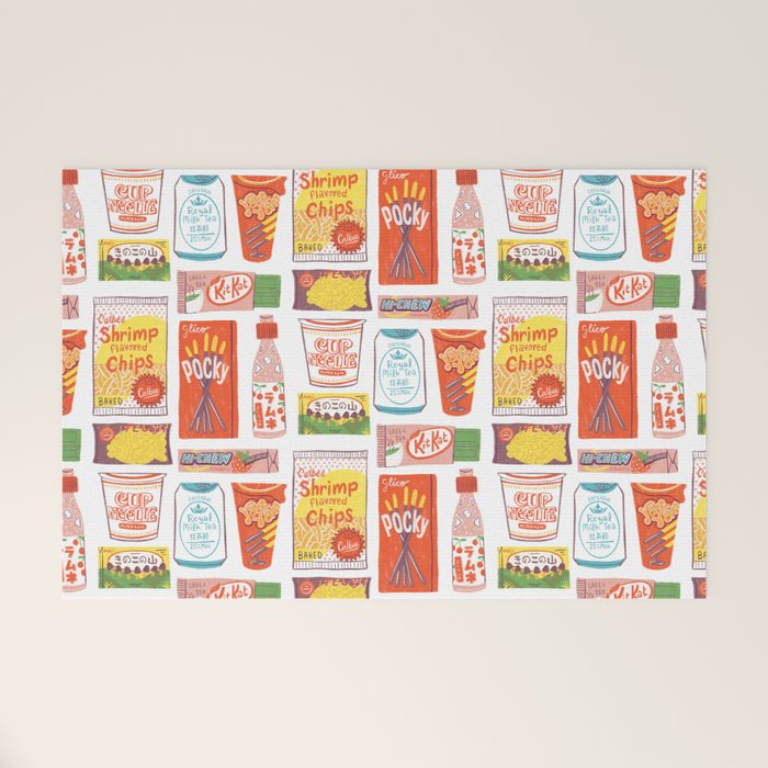Asian Snacks Welcome Mat Gallery Image 1