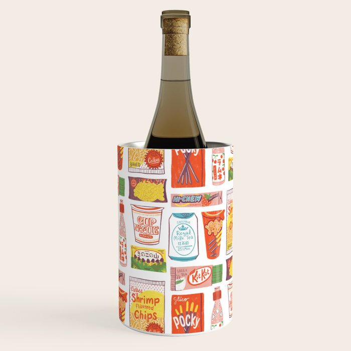 Asian Snacks Wine Chiller