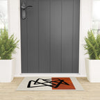 Orange Shards Welcome Mat Gallery Image 3