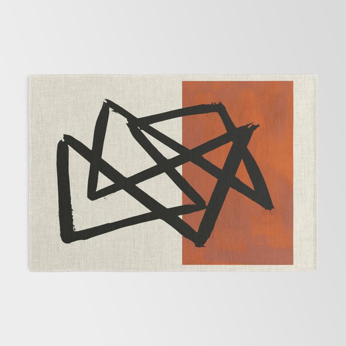 Orange Shards Rug Gallery Image 2