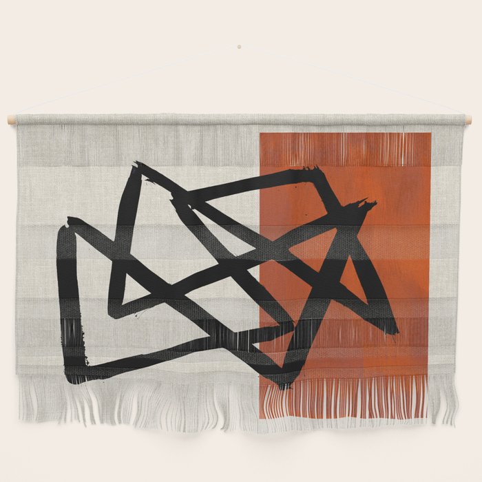 Orange Shards Wall Hanging Gallery Image 1
