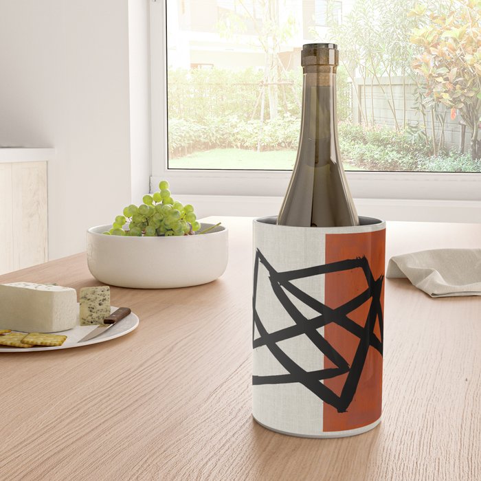 Orange Shards Wine Chiller Gallery Image 4