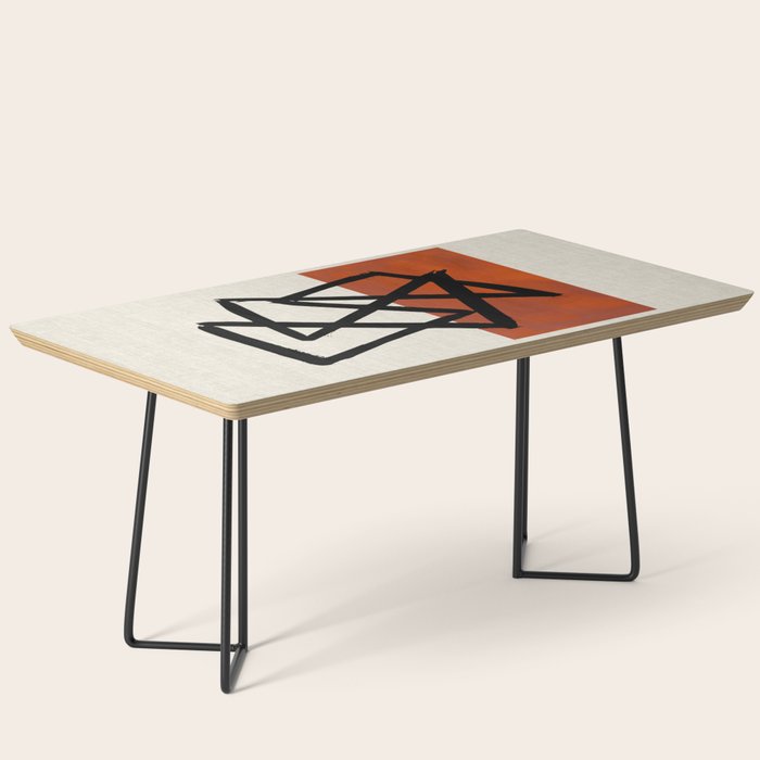 Orange Shards Coffee Table Gallery Image 1