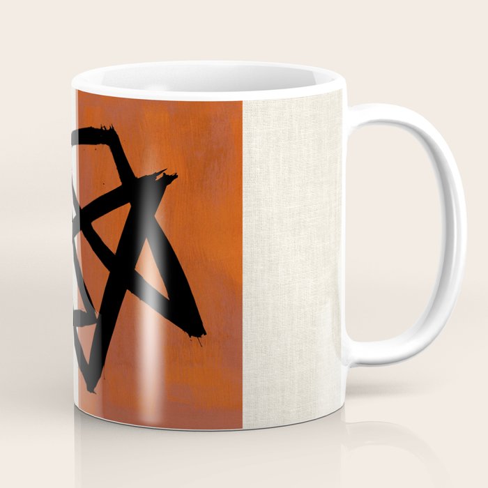 Orange Shards Coffee Mug Gallery Image 1