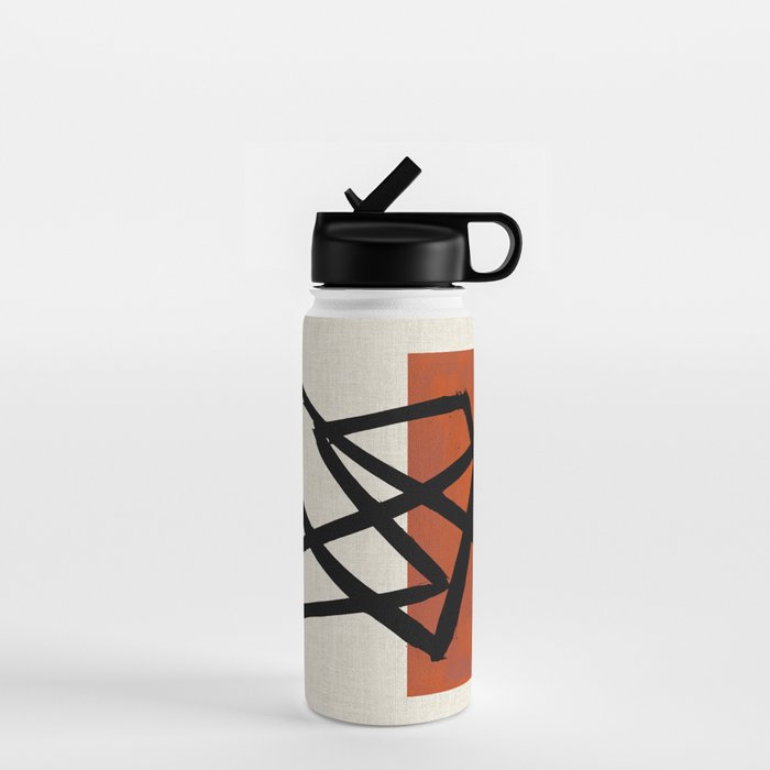 Orange Shards Water Bottle Gallery Image 1