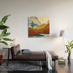 A sight by the river Wood Wall Art Gallery Image 2