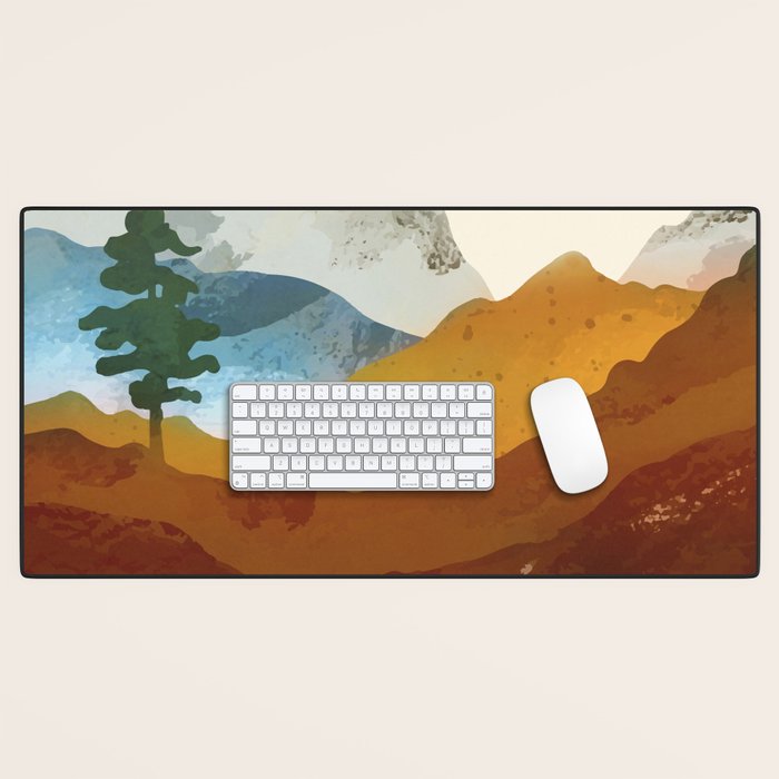 A sight by the river Desk Mat Gallery Image 1