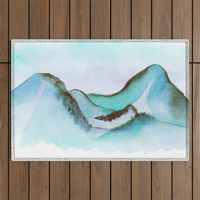 Freedom In Wanderlust Outdoor Rug Gallery Image 1