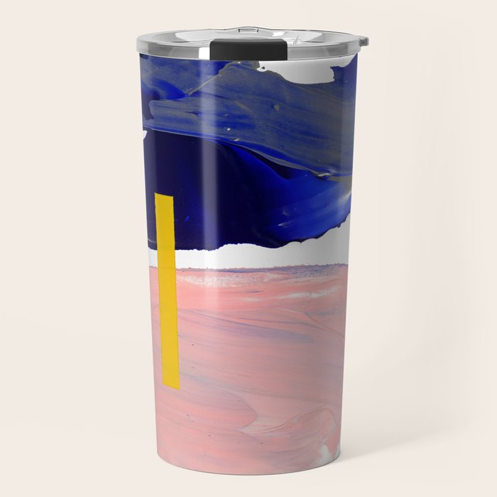 Untitled (Abstract Composition 2017008) Travel Mug Gallery Image 1
