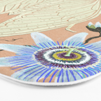 Cicada and Passionflower Bath Mat Gallery Image 3