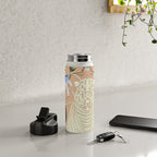 Cicada and Passionflower Water Bottle Gallery Image 4