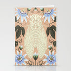 Cicada and Passionflower Stationery Card Gallery Image 2