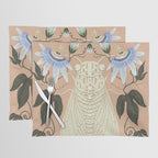 Cicada and Passionflower Placemat Gallery Image 1