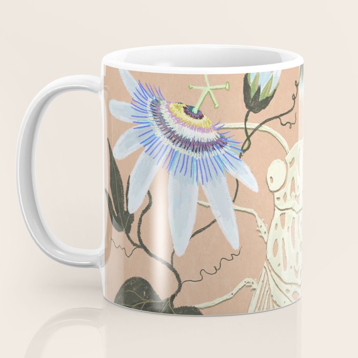 Cicada and Passionflower Coffee Mug Gallery Image 3