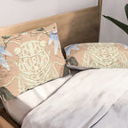 Cicada and Passionflower Pillow Sham Gallery Image 2