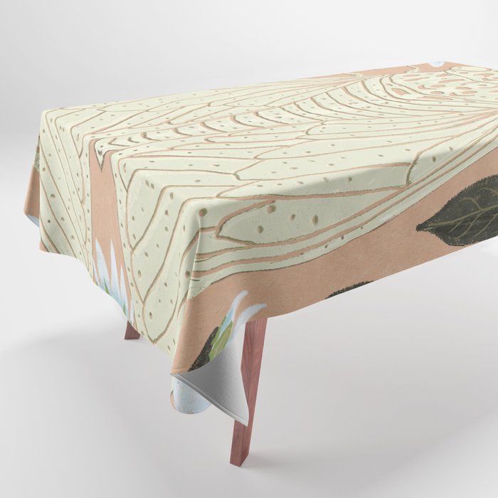 Cicada and Passionflower Tablecloth Gallery Image 1