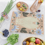 Cicada and Passionflower Cutting Board Gallery Image 2