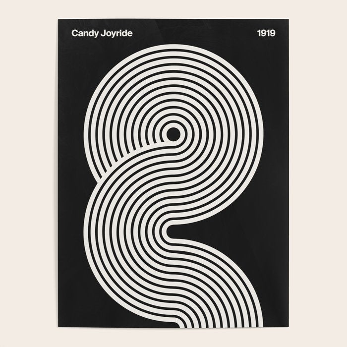 Candy Joyride: Black & White Edition Poster Gallery Image 4