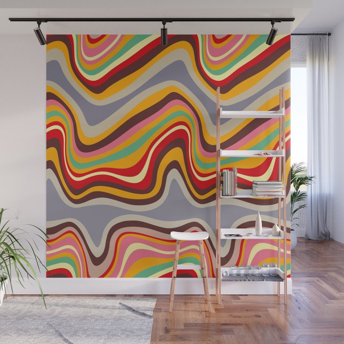 retro wave disco Wall Mural Gallery Image 1