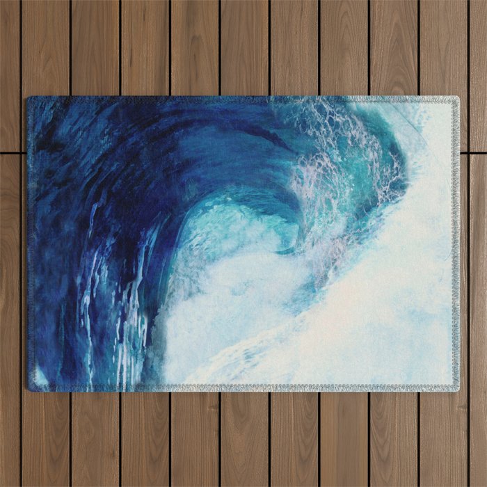 Waves II Outdoor Rug Gallery Image 1
