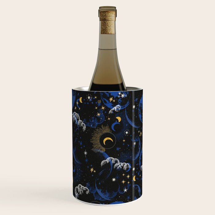 Night sky of stars abstract D Wine Chiller Gallery Image 2