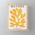 Canary Leaf: Matisse Color Paper Cutouts 04 Mini Art Print Gallery Image 1