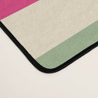 Retro French Rainbow Stripes Desk Mat Gallery Image 4