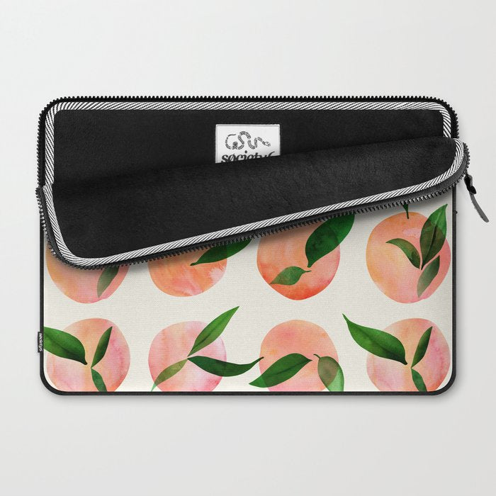 Abstract Watercolor Fruit Shapes Laptop Sleeve Gallery Image 2